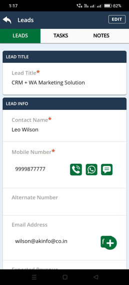 Cratio Mobile CRM